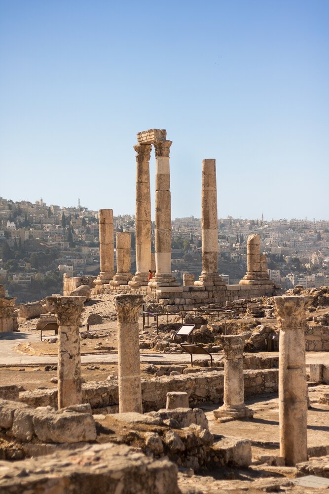 Amman City tour (Roman Theatre, Citadel, King Abdullah Mosque)